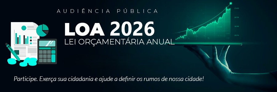 Banner sobre audiência LOA 2026