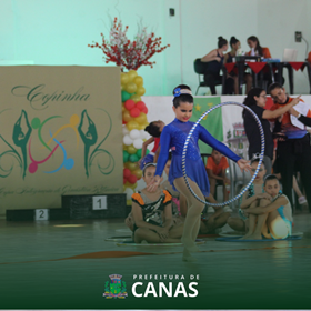 Canas recebe Copa de Ginástica Rítmica