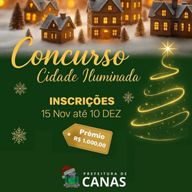 Concurso Natal de Luzes 2025