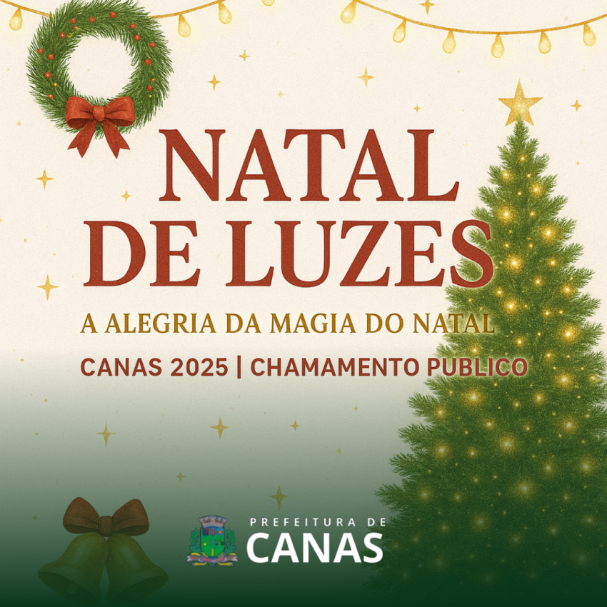 Chamamento Publico Natal de Luzes 2025