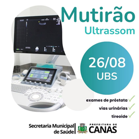 MUTIRÃO DE ULTRASSOM