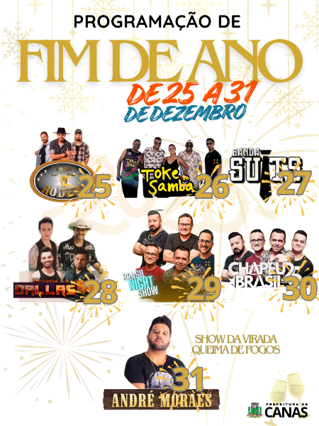 Programação completa