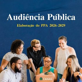 Convite para Audiência Publica PPA 2026 - 2029