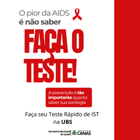 Faça seu Teste de IST na UBS