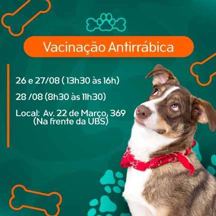 Campanha de Vacinação Antirrábica