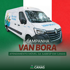 Atendimento móvel da sabesp