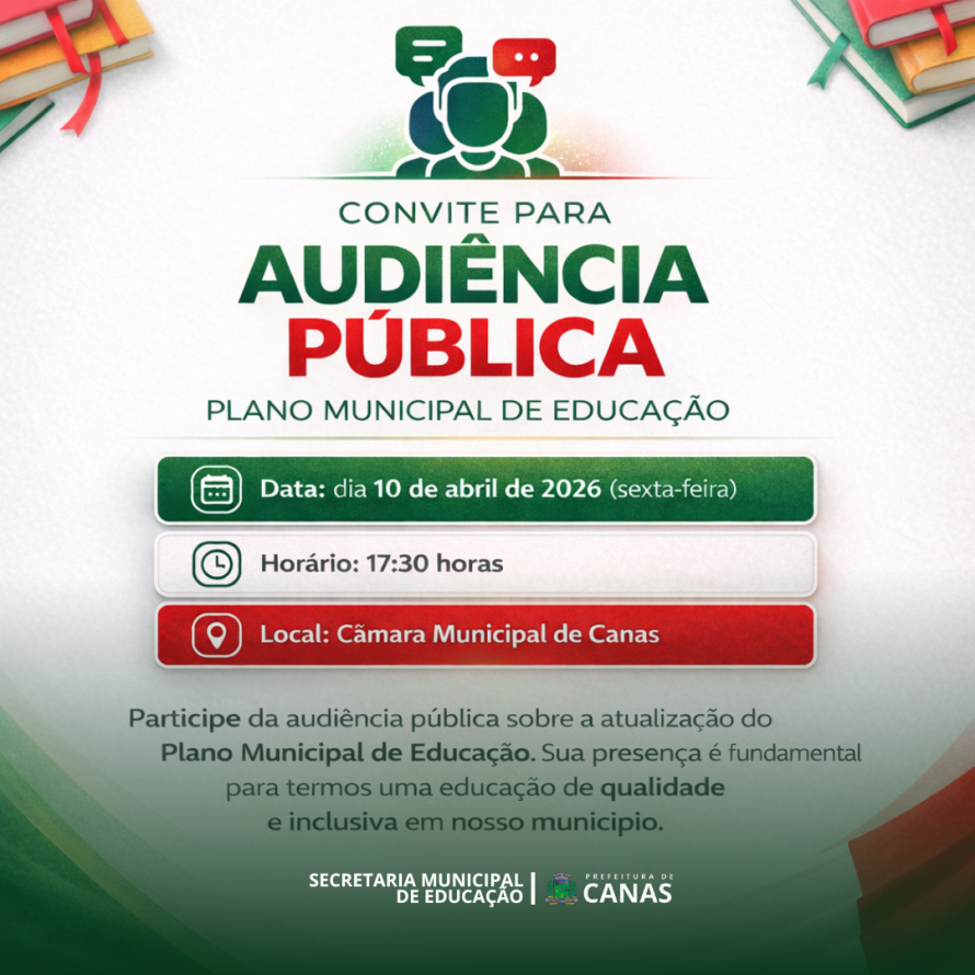Canas Debate Educação Municipal