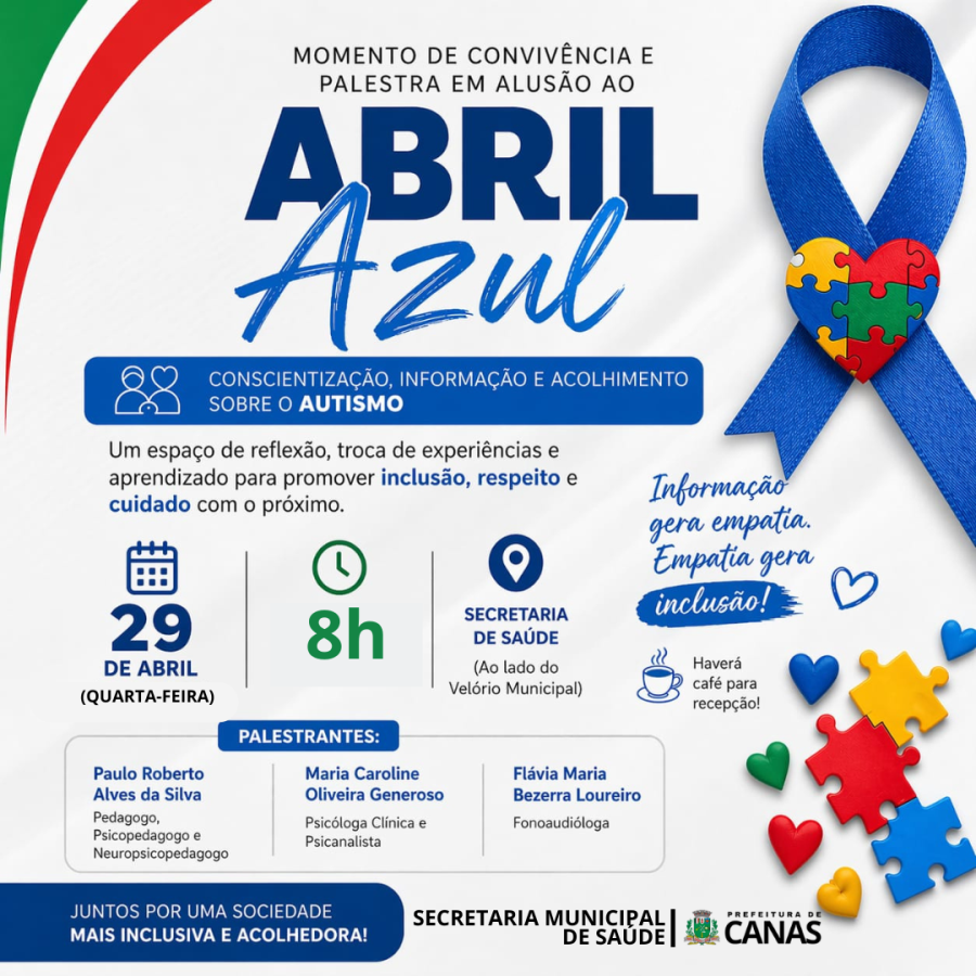 Abril Azul - Conscientização sobre o Autismo