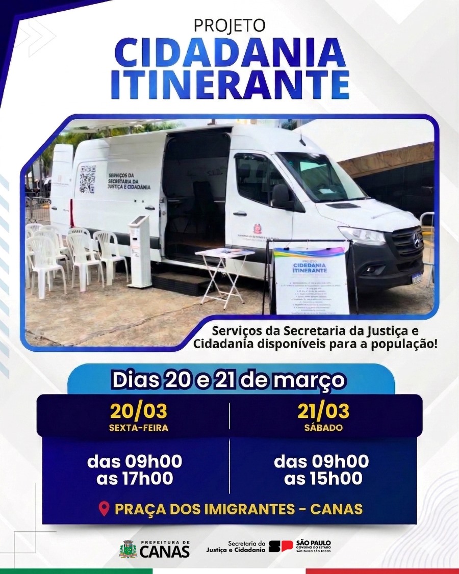 PROJETO CIDADANIA ITINERANTE
