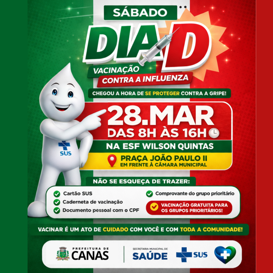 Dia D Vacinação contra Influenza