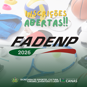 Inscrições FADENP