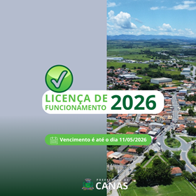 Renove a Licença de Funcionamento 2026
