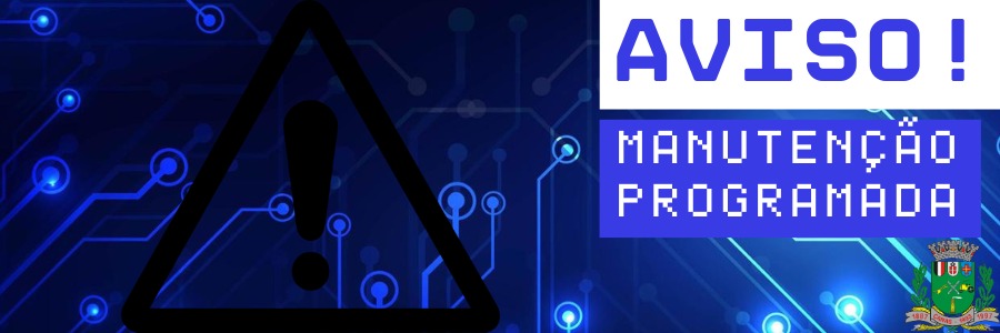 Aviso de Manutenção