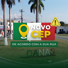 Novos CEPs de Canas